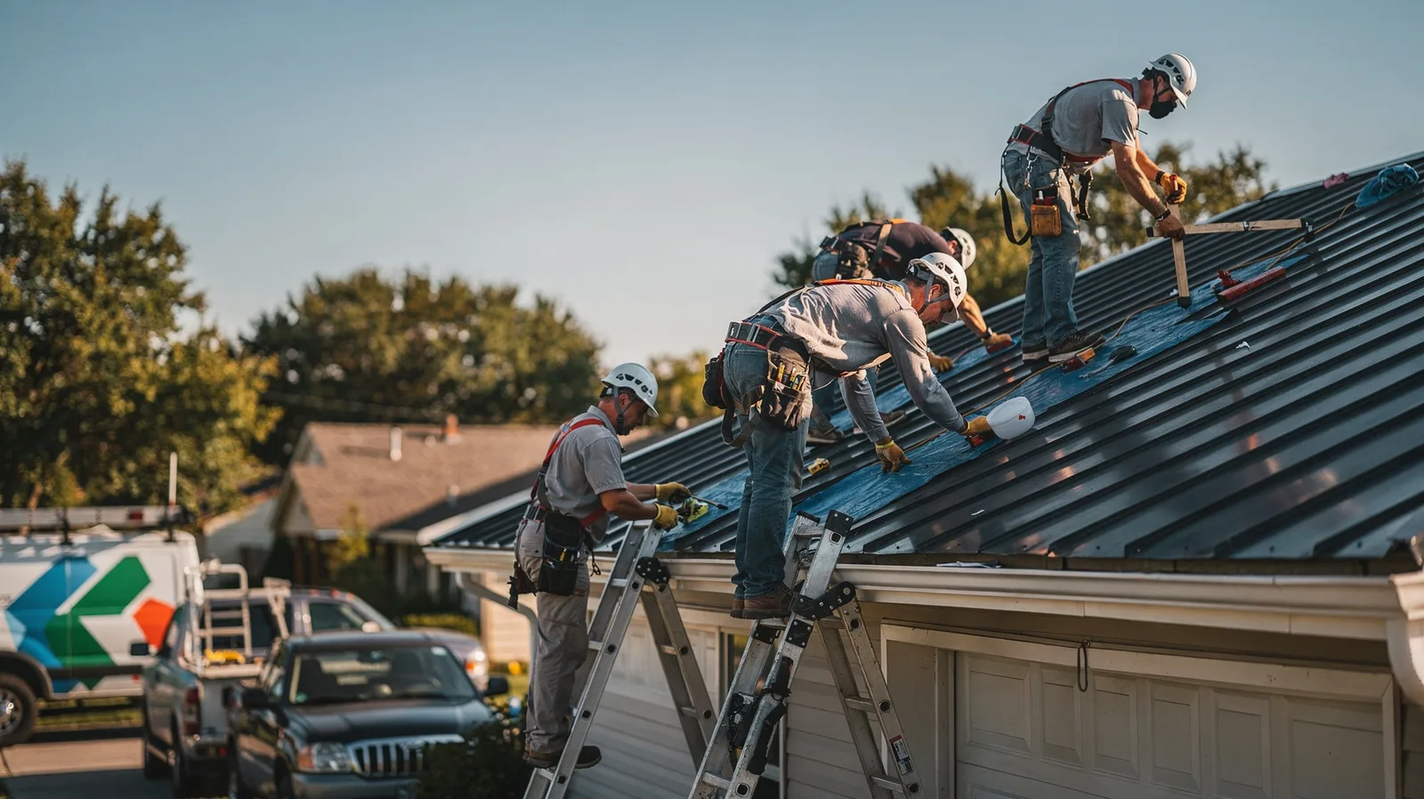 Metal Roof Installation in Saint David, IL near me